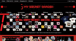 Desktop Screenshot of mysecretgarden-store.com